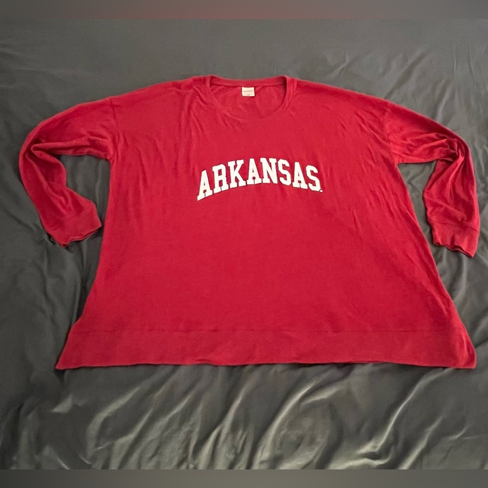 Arkansas Razorbacks NCAA college long sleeve shirt